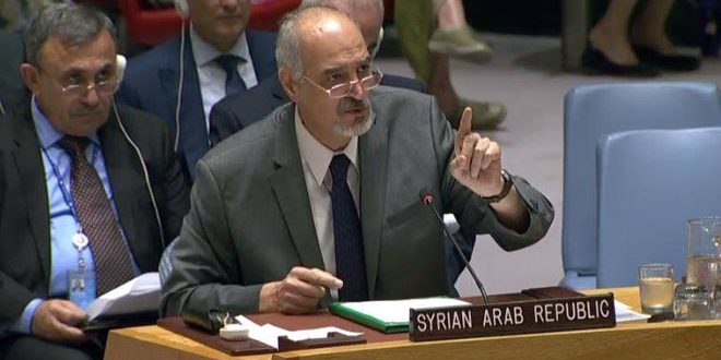 الجعفري: وجود القوات الأجنبية على الأراضي السورية غير شرعي وعليها الخروج فورا