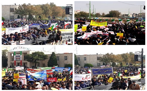 ايران تشهد مسيرات مليونية في يوم مقارعة الاستكبار العالمي ايران تشهد مسيرات مليونية في يوم مقارعة الاستكبار العالمي