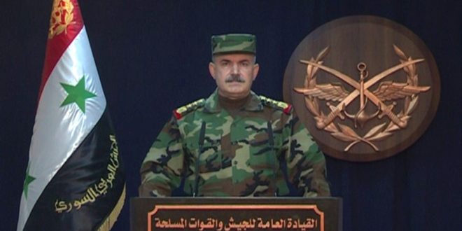 تأمين 65 مدينة وبلدة وقرية في ريفي حمص الشمالي وحماة الجنوبي