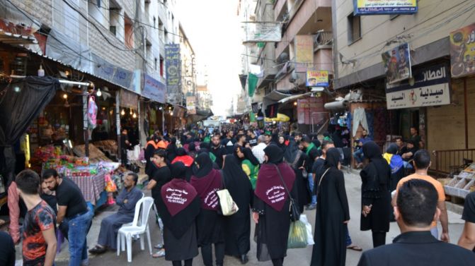 مراسم عاشوراء في رحاب السيدة زينب عليها السلام بدمشق