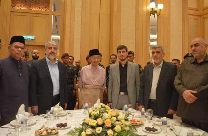 مهاتير يستقبل وفدا من حماس لبحث صفقة القرن