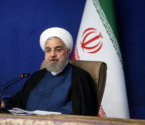 الرئیس روحانی یؤکد ان جمیع المعابر مع العراق مغلقة امام الزوار