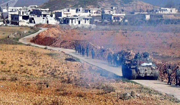 على مشارف إدلب...الجيش السوري يسيطر على بلدة استراتيجية ويقطع أوتستراد على مشارف إدلب...الجيش السوري يسيطر على بلدة استراتيجية ويقطع أوتستراد
