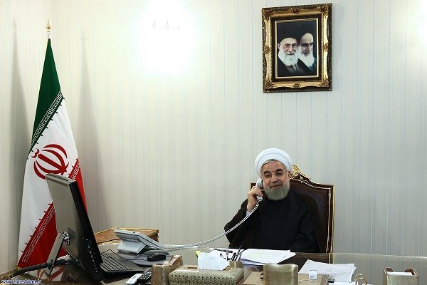 الرئيس روحاني يجري مباحثات هاتفية مع نظيريه الصيني والكرواتي