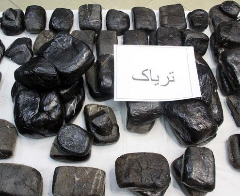 ضبط اكثر من نصف طن من المخدرات في شمال شرق ايران