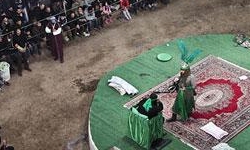 برگزاری هفتمین همایش تعزیه‌خوانان در بویین‌زهرا
