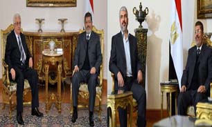 توافق عباس و مشعل درباره از سرگيري فعاليت كميته هاي آشتي ملي
