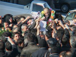 شهروند مشگین شهری پس از 159 روز اسارت در سوریه به مشگین شهر بازگشت