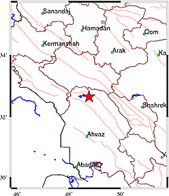 وقوع زمين لرزه در استان خوزستان + جزئيات