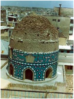 مرمت بخش عمده اي از معماري مقبره مغولي