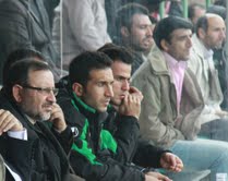 استاندار قم تماشاگر بازی صباي و پرسپوليس