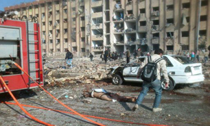 تصاوير دلخراش از انفجار دانشگاه حلب