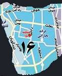 رفع عوامل مزاحم در سطح معابر منطقه 16
