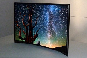 ال جی تلویزیون OLED‌ منحنی شکل خود را  به نمایش گذاشت