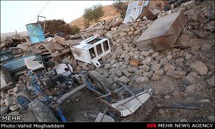 مراجعه۱۰ نفر مصدوم به بیمارستان قمر بنی هاشم شهرستان خوی در پی وقوع زلزله