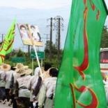 کاروان پیاده زائران حسینی از دهلران راهی کربلا شدند‏
