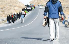حضور 150 هزار زائر پیاده در مشهد همزمان ایام آخر صفر