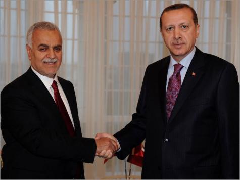 طارق الهاشمي: اردوغان "برادر عزيز من" است