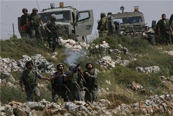 بازداشت 14 معترض فلسطيني در جنوب هبرون