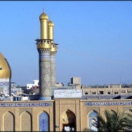 نصب بزرگترین گنبد طلایی در سامرا