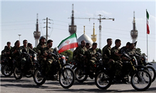 رژه موتور سواران بسیجی در کرج انجام شد
