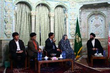 حضور  اساتید کشور کره در آستان مقدس قم