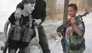 گزارشی دردناک از کودکان جنگ در سوریه