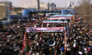 بازتاب جشن ملي ايرانيان(3)/آغاز راهپيمايي حماسه‌آفرين "22 بهمن 1391"