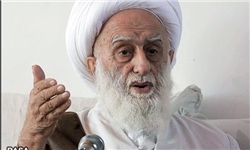 حضور آیت‌الله نظری در جمع راهپیمایان مرکز مازندران