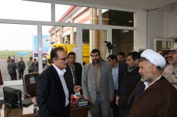 ساختمان ایمنی زمینی فرودگاه پارس آباد به بهره برداری رسید