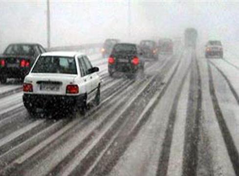 کندی تردد در محور های استان همدان