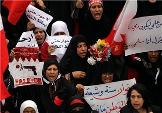 زنان  انقلابی بحرین + تصاویر