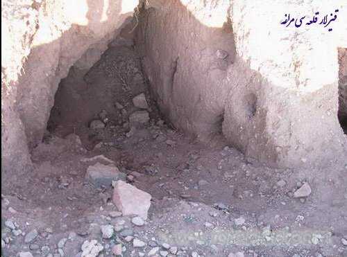 قلعه و غار قیزلار قلعه سی کجاست؟