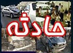 كشته وزخمی شدن سه نفردرشهرمهابادبراثرتصادف