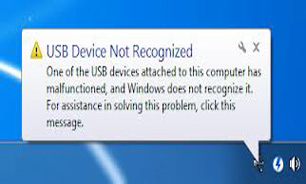 5 روش برای از بین بردن پیغام usb device not recognized