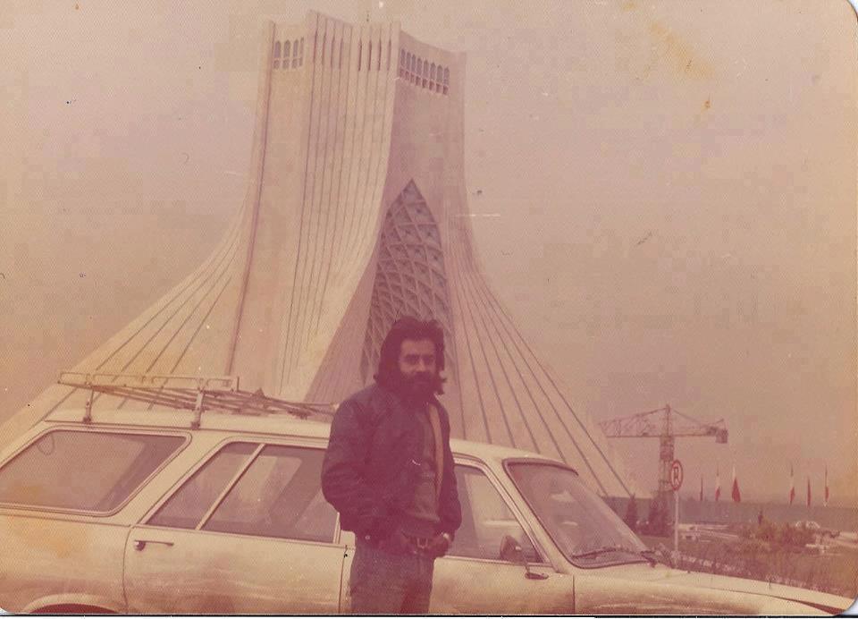 جوانی خسرو شکیبایی در میدان آزادی/عکس