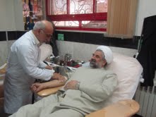 بازديد معاون سياسي امنيتي استاندار قم از اداره كل انتقال خون
