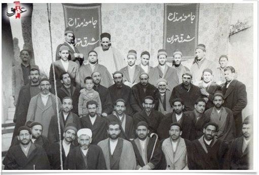قديمي‌ترين عکس از جامعه مداحان تهران