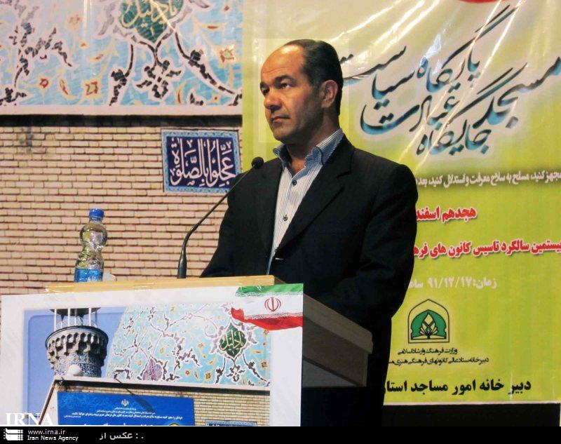 شتاب تاسیس کانون های فرهنگی هنری مساجد کردستان در دو دولت اخیر