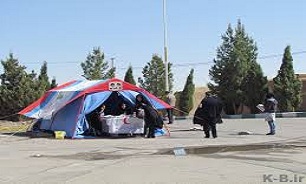 4100 نیروی هلال احمر کرمانشاه به مسافران نوروزی خدمات می دهند