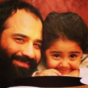 عبدالرضا هلالی و دخترش /عکس