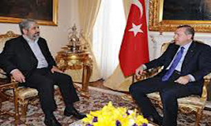 ديدار و رايزني مشعل با اردوغان