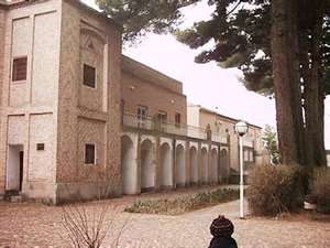 عمارت و باغ اکبریه، یکی از بناهای تاریخی شهر بیرجند