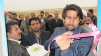 بهره برداری از پروژه مجتمع آبرسانی روستایی دهگلان