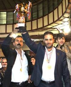 کسب مقام قهرمانی تیم کاراته کردستان در مسابقات قهرماني باشگاه هاي کشور