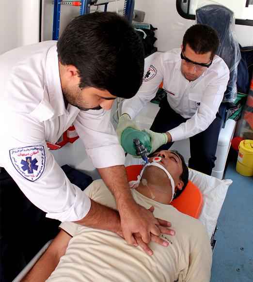 خدمت رسانی شش پایگاه اورژانس در نایین به مسافران نوروزی