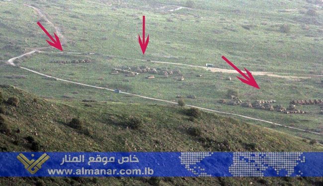 تحرکات مشکوک نظامی صهیونیستها در مرز لبنان