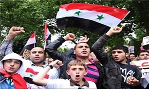 پایتخت آلمان شاهد تظاهرات در حمایت از دولت سوریه و بشار اسد