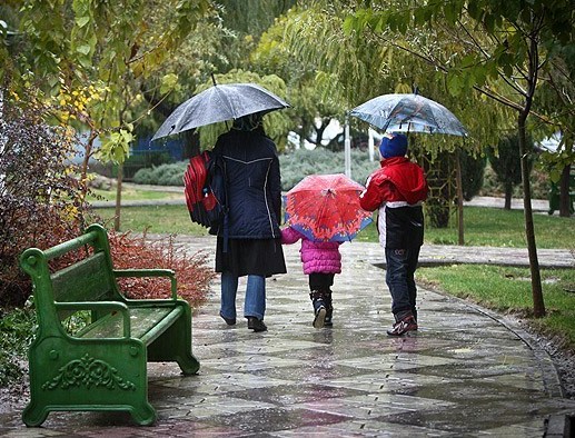 "وزش باد شديد" در تهران / افزايش بارش ها
