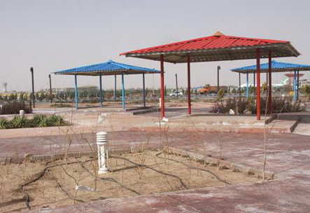 ایجاد سکوهای اقامتی در پارکهاي کرج